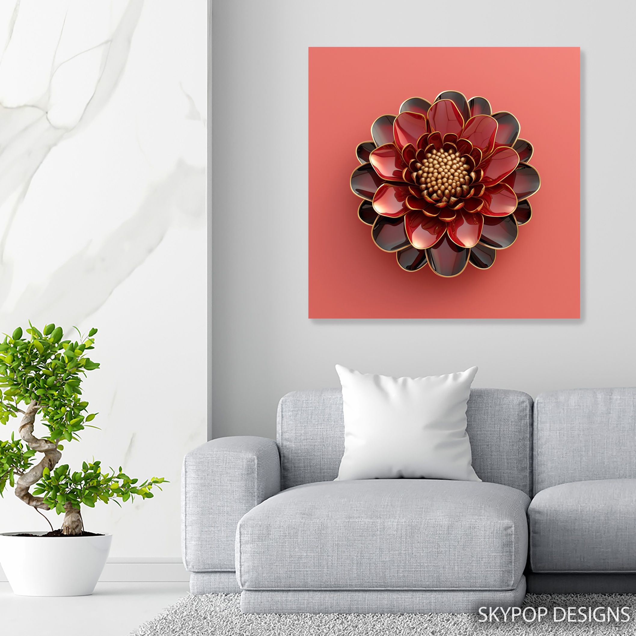 5.jpg Dahlia Bloom Art