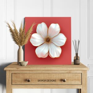 Magnolia Flower Art