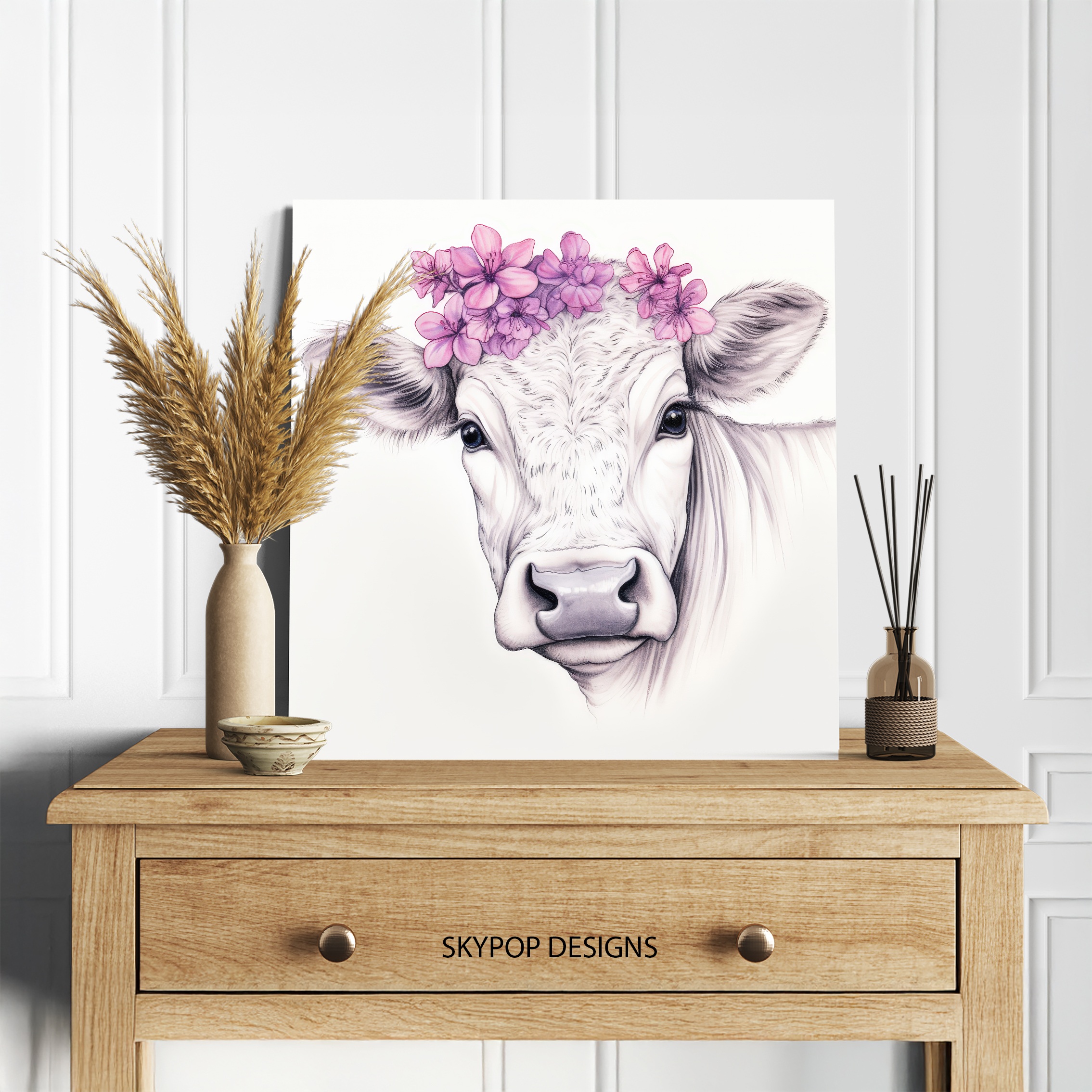 5.jpg Highland Cow Art