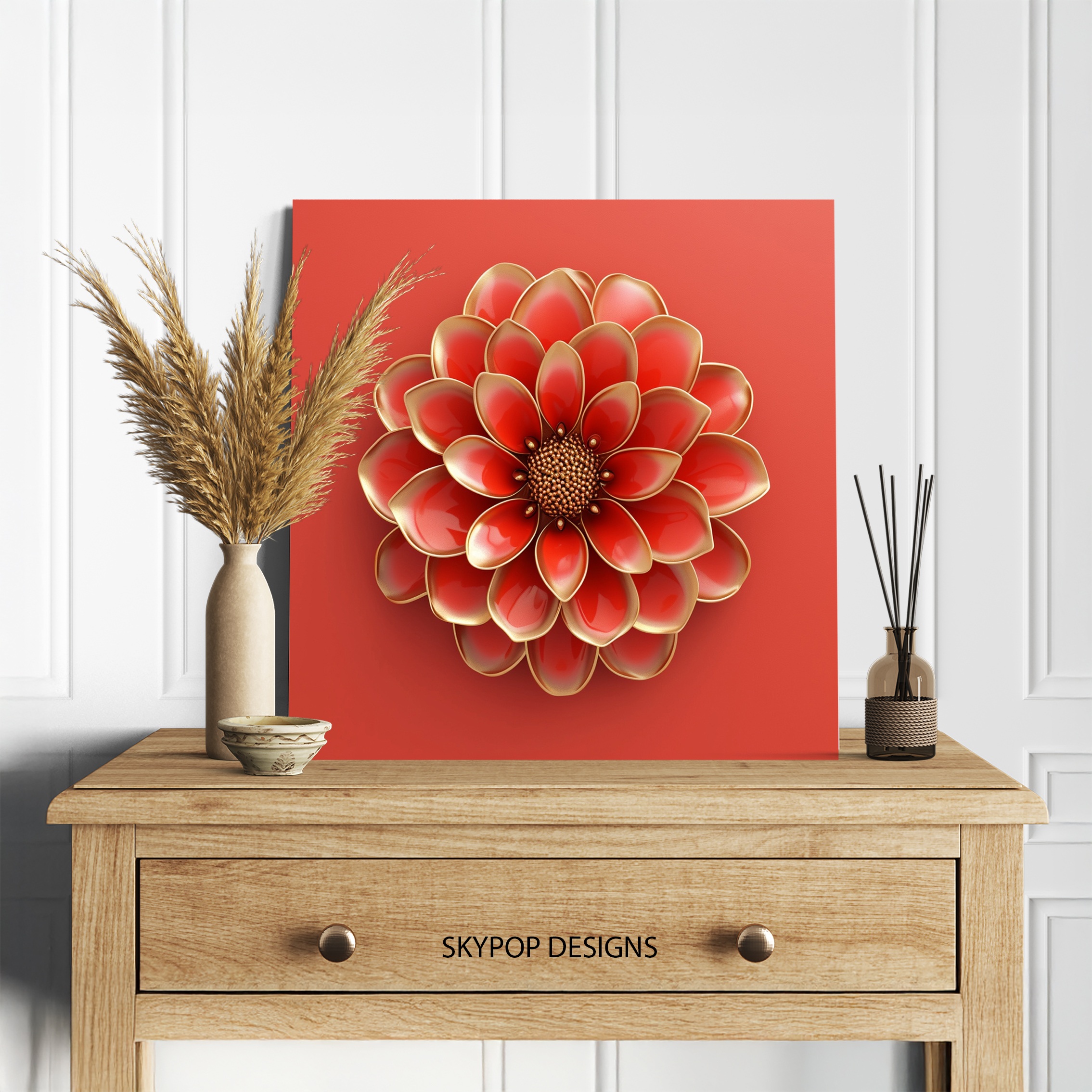 5.jpg Dahlia Flower Art