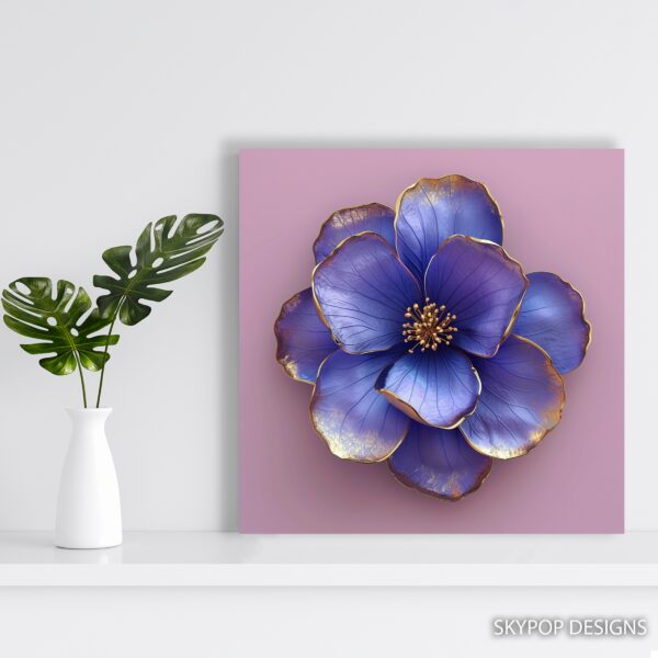 Dahlia Floral Art