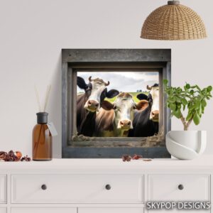 Highland Cow Art