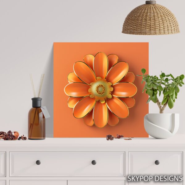 Golden Bloom Art