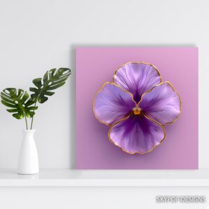 Pansy Art