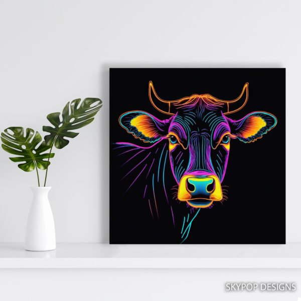 Highland Cow Art