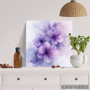Lavender Bloom Art