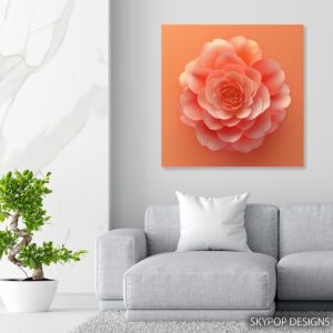 Camellia Bloom Art