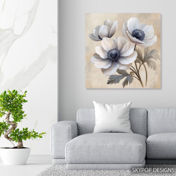Anemone Blooms Art