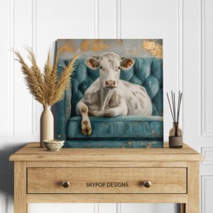 Highland Cow Art