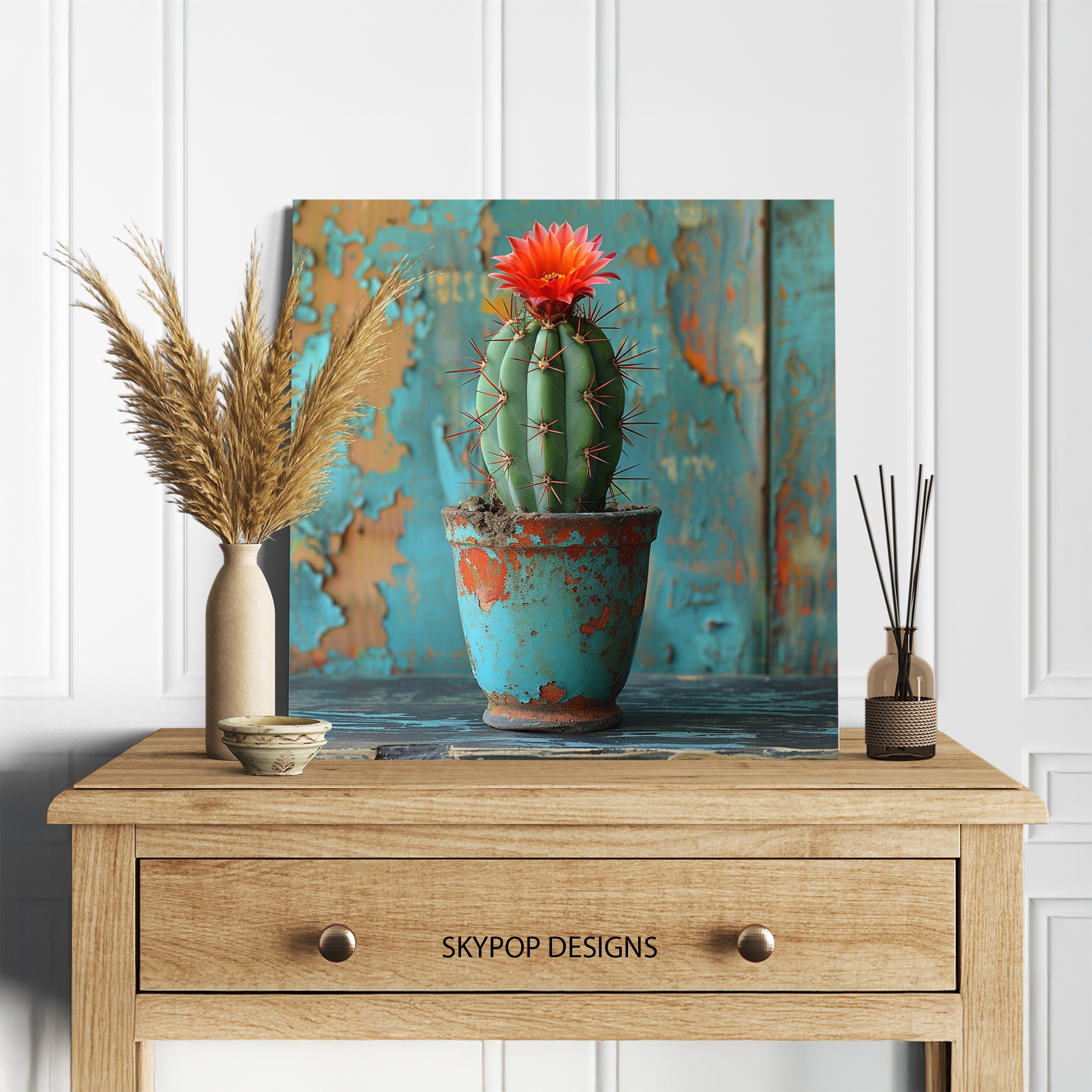 5.jpg Cactus Flower Art