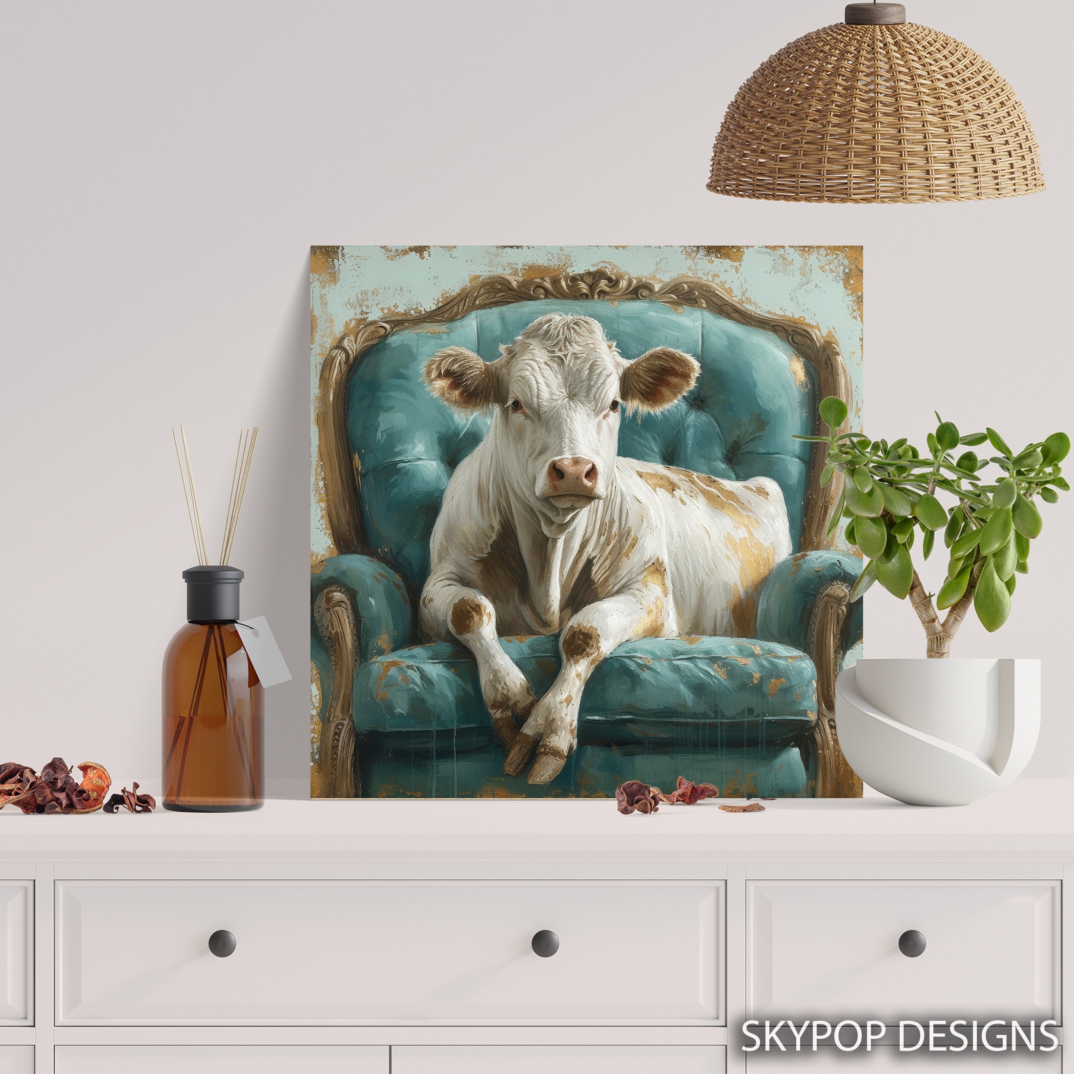 5.jpg Highland Cow Art