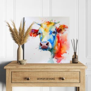 Highland Cow Art
