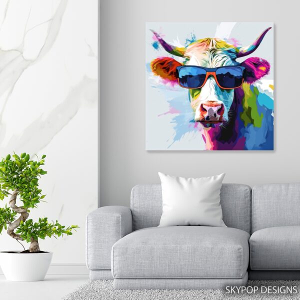 Highland Cow Art