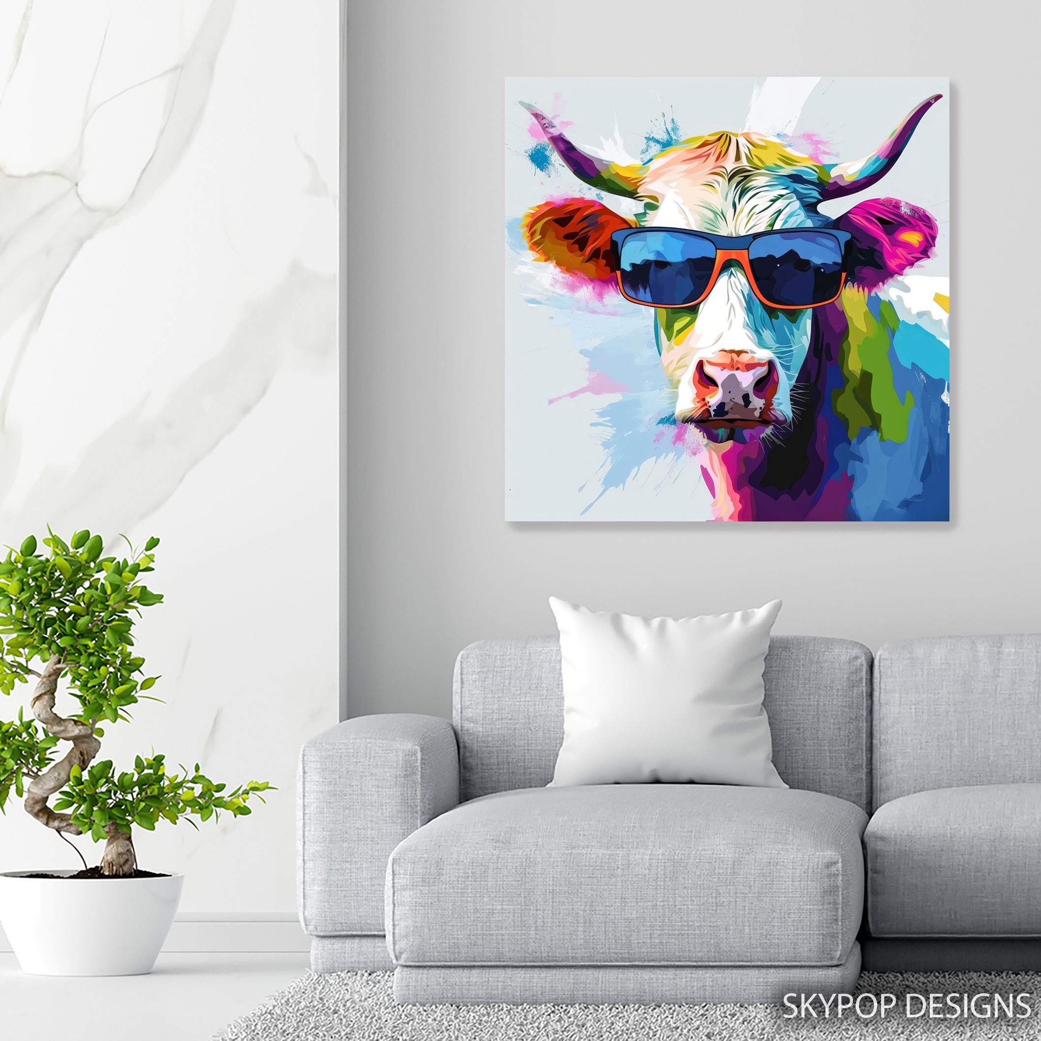 5.jpg Highland Cow Art