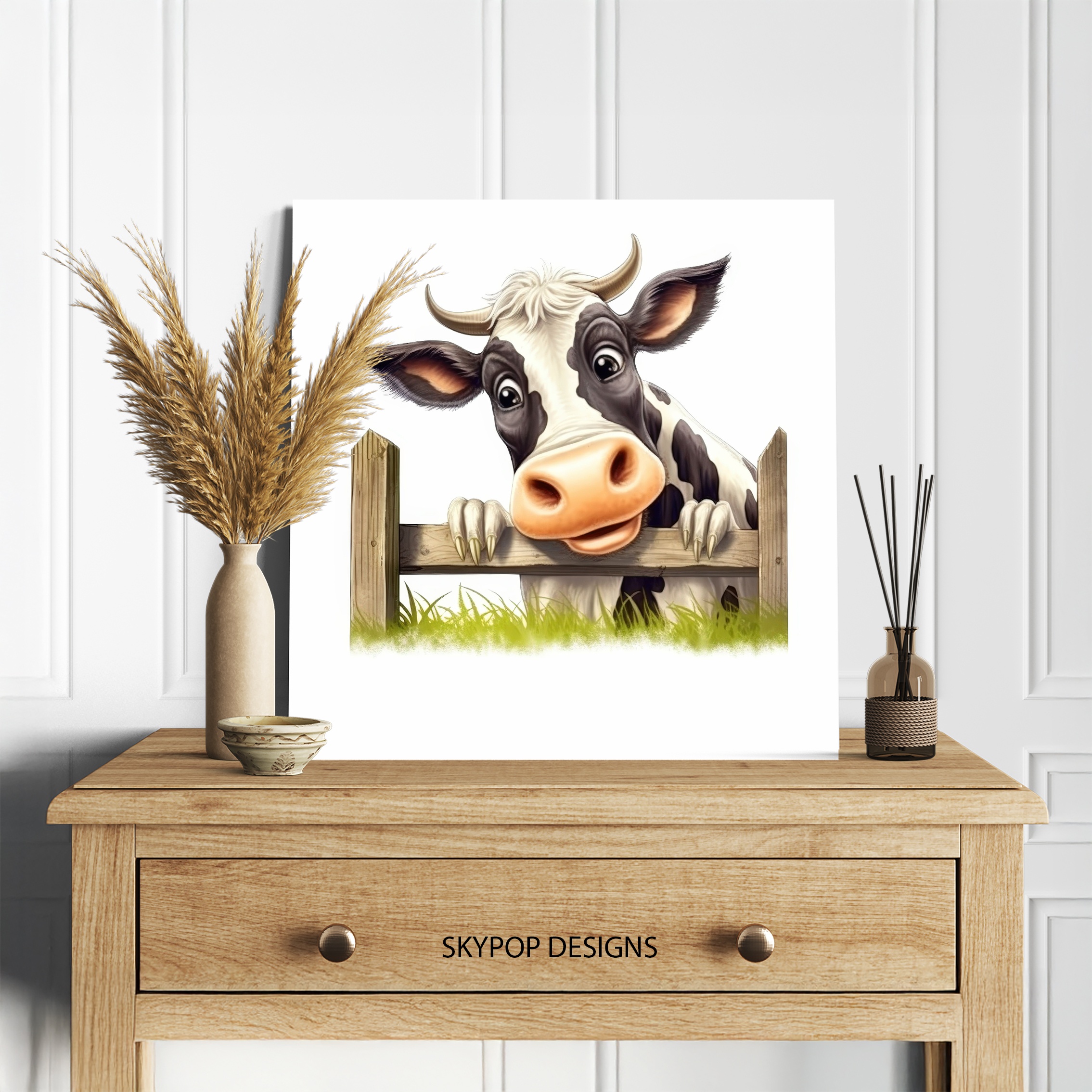 5.jpg Highland Cow Art