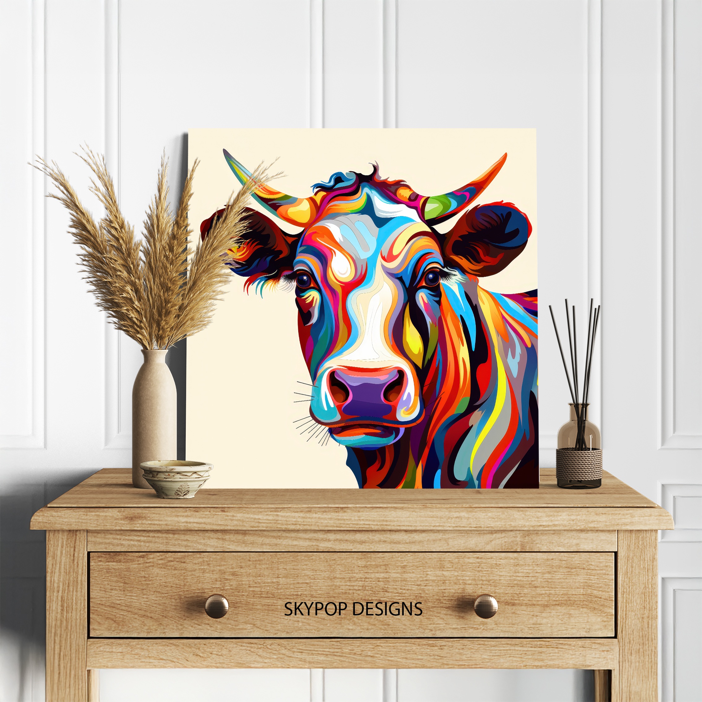 5.jpg Highland Cow Art