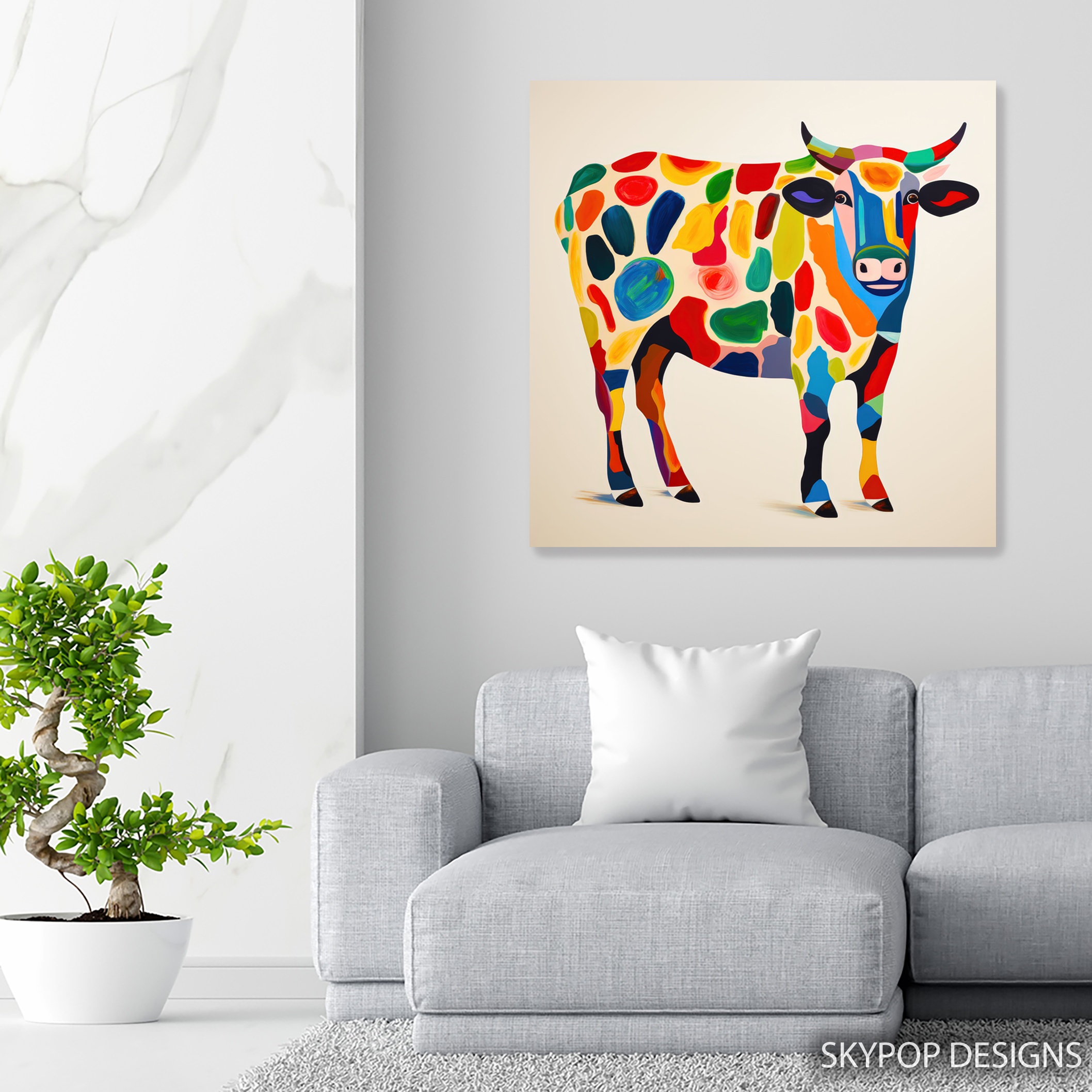 5.jpg Cow Art