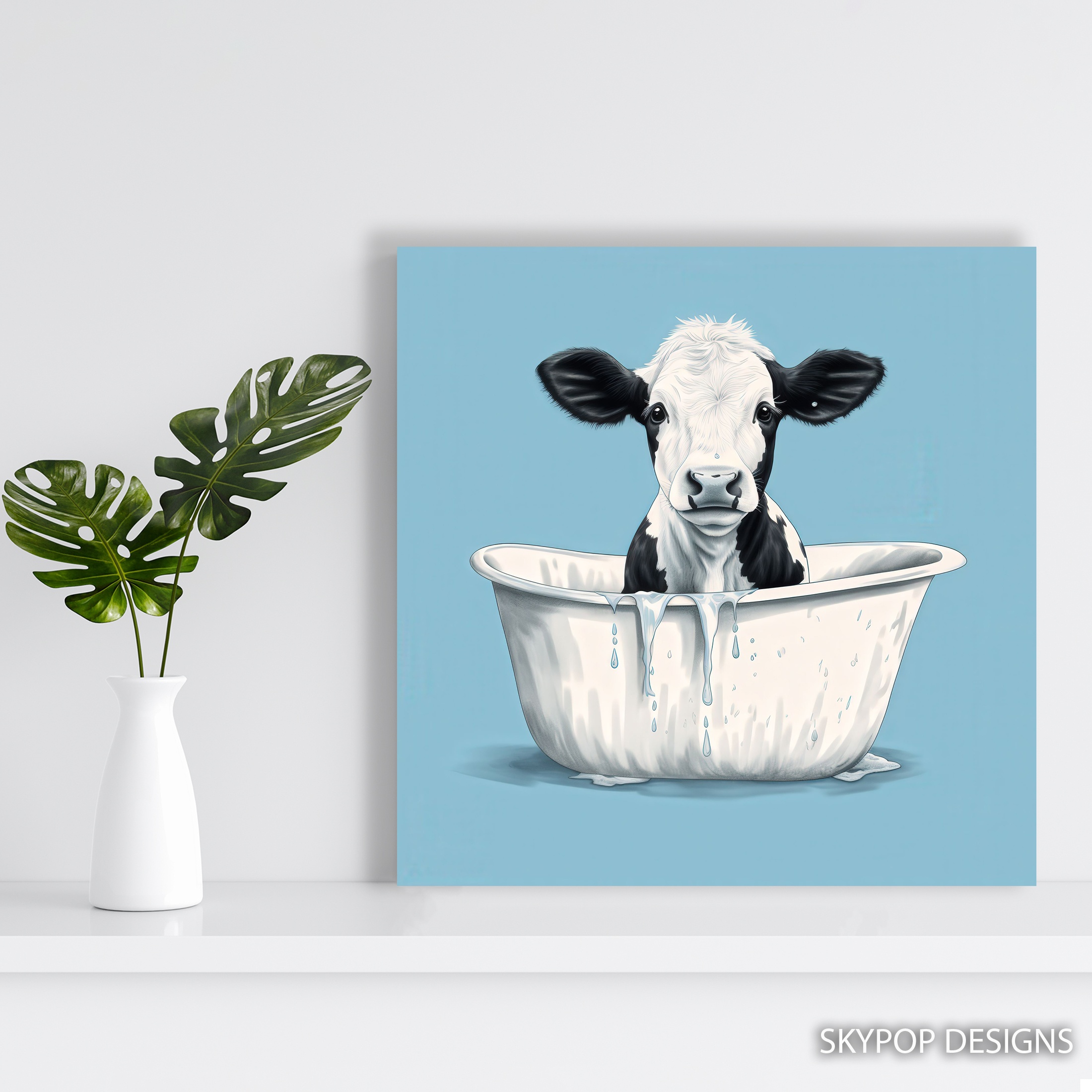 5.jpg Highland Cow Art