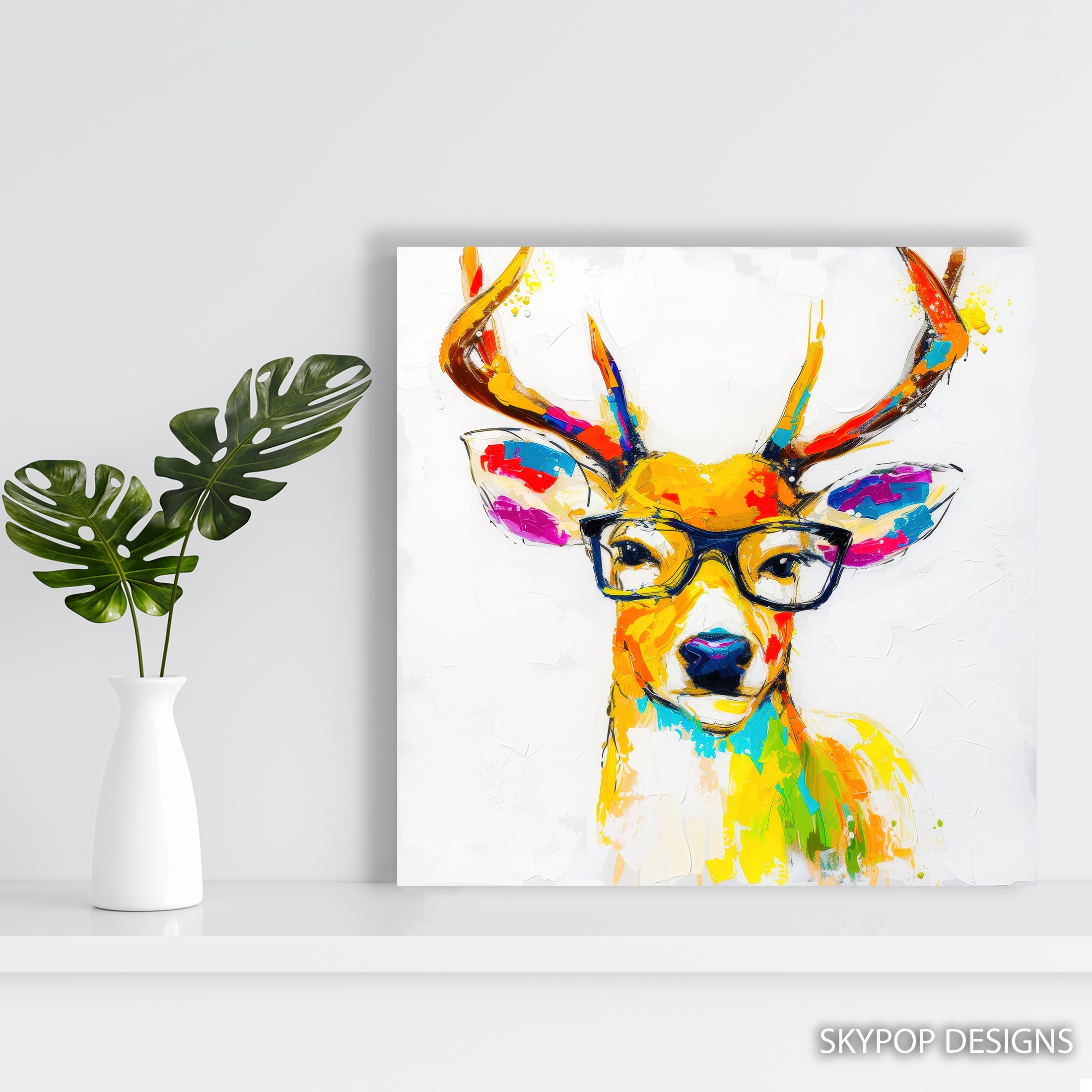 5.jpg Deer Art