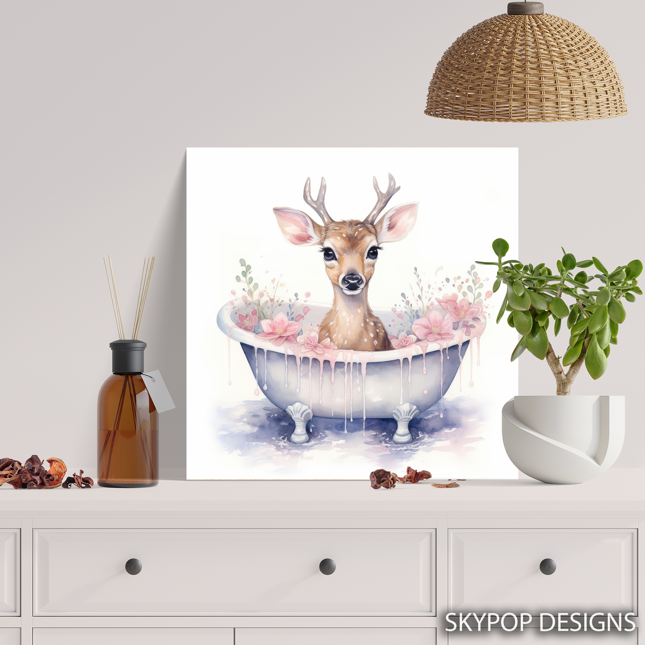 5.jpg Deer Art