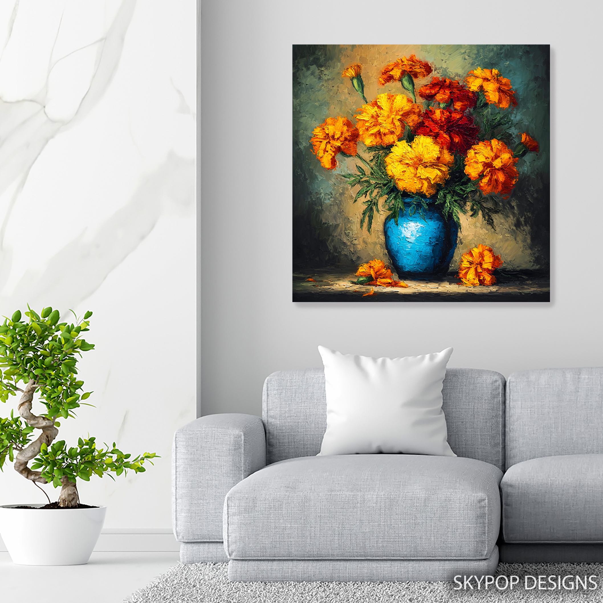 5.jpg Marigolds Art