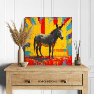 Donkey Pop Art