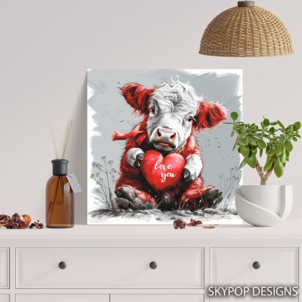 Highland Cow Art