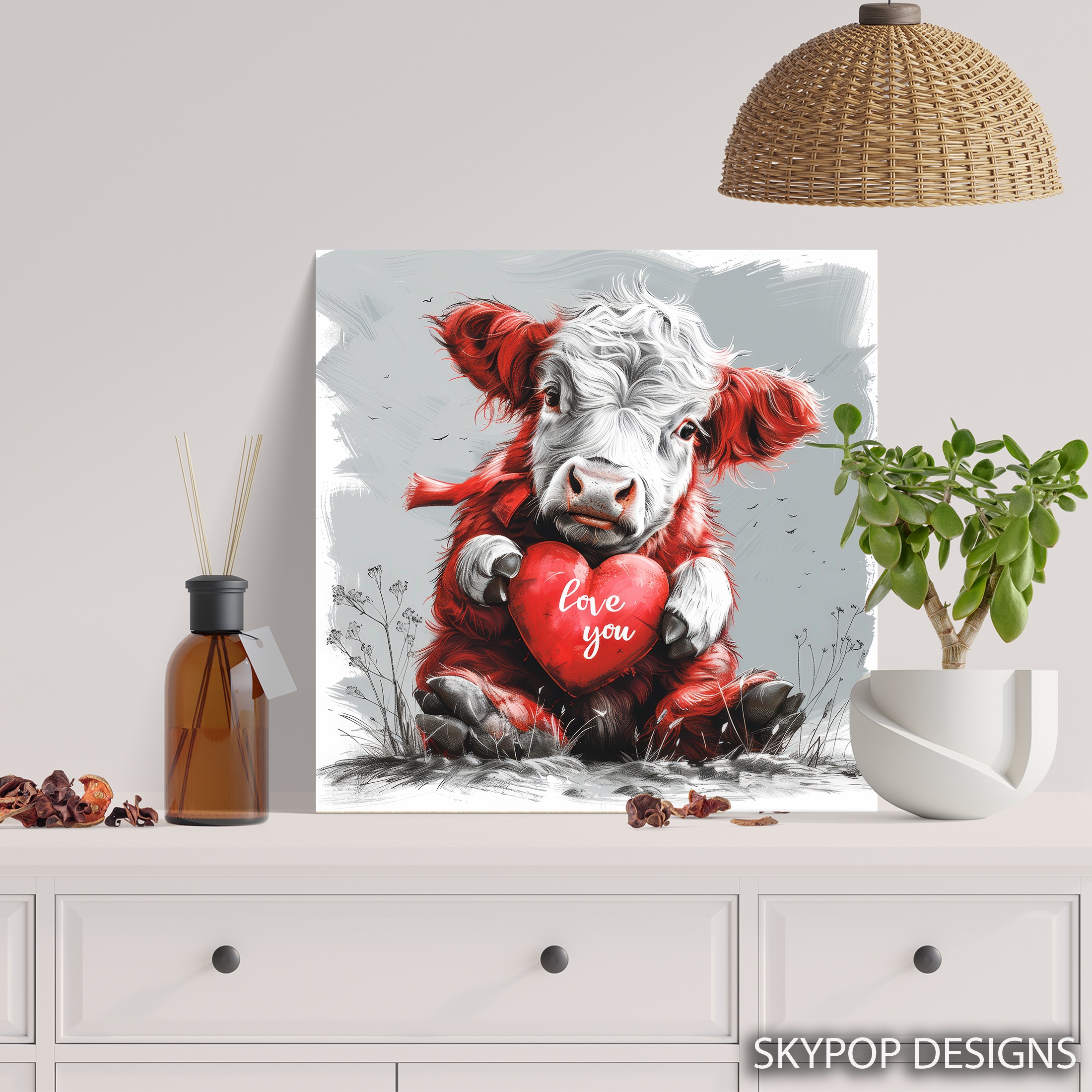 5.jpg Highland Cow Art