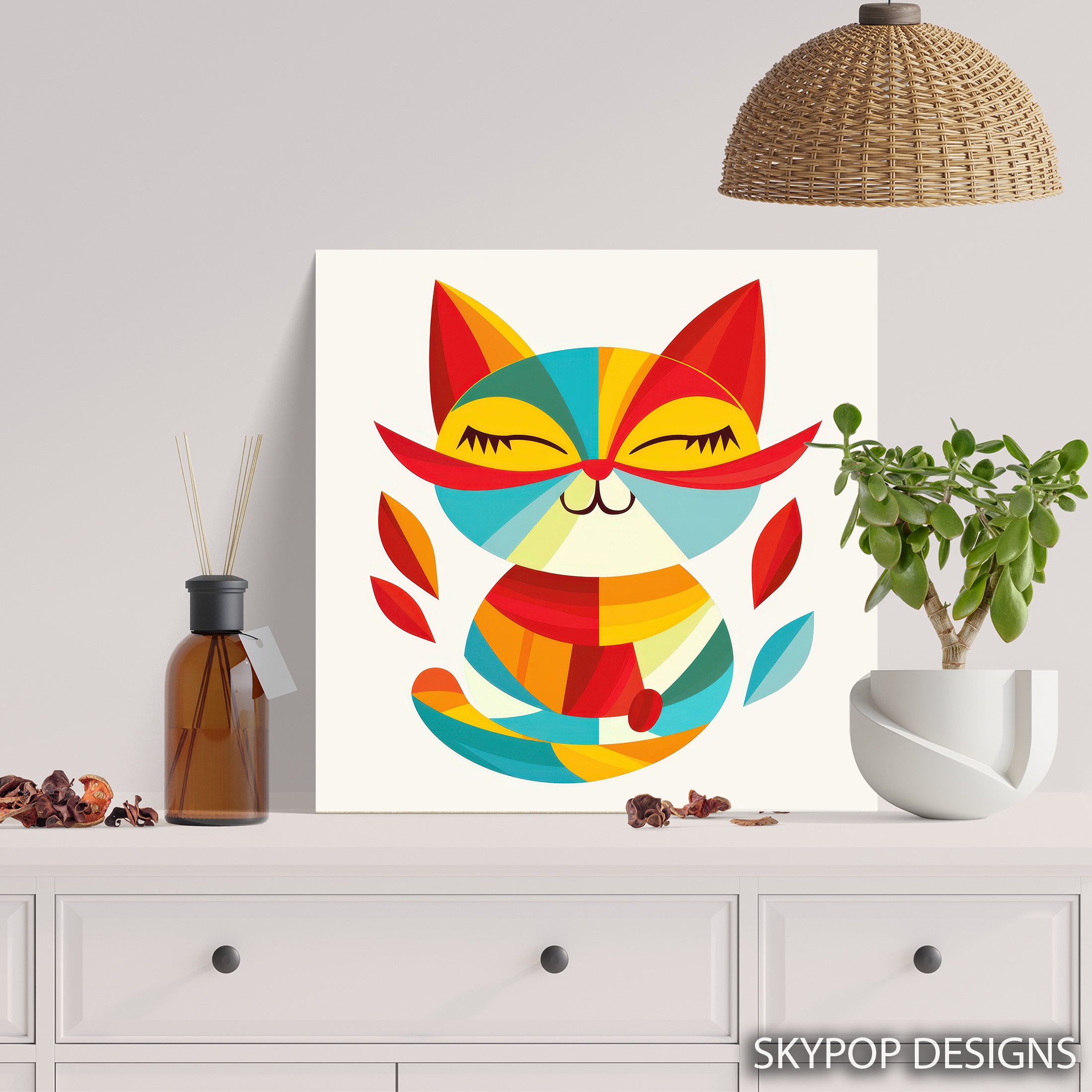 5.jpg Siamese Cat Art