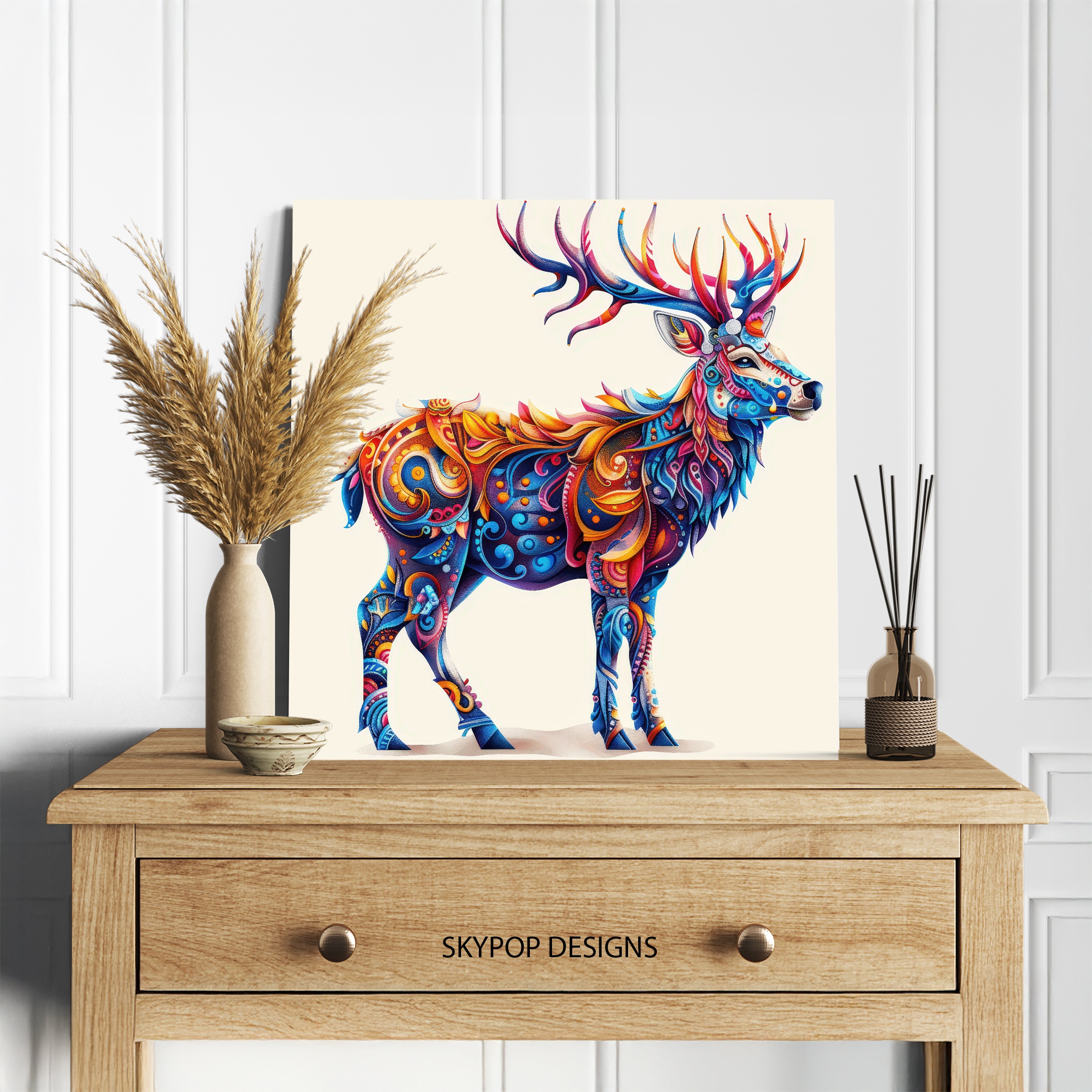 5.jpg Deer Art