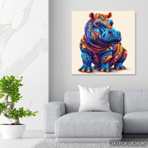 Hippopotamus Art