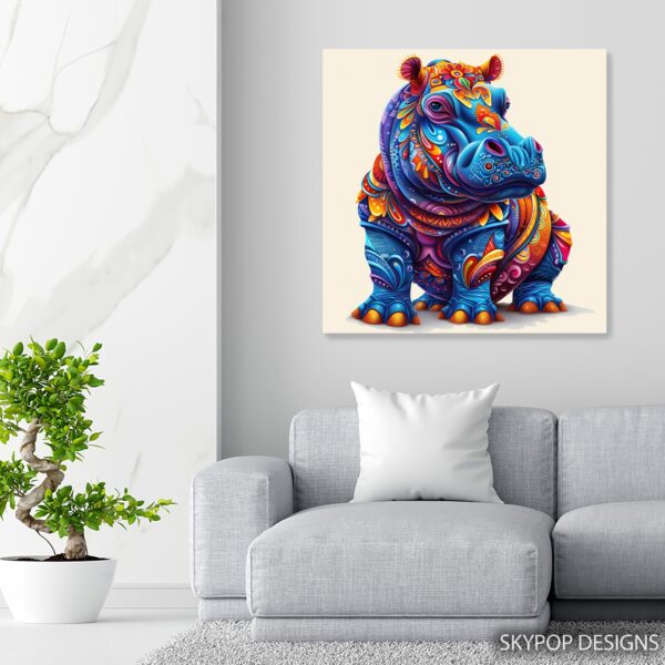 Hippopotamus Art