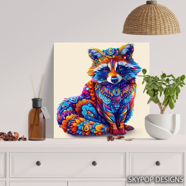 Raccoon Art