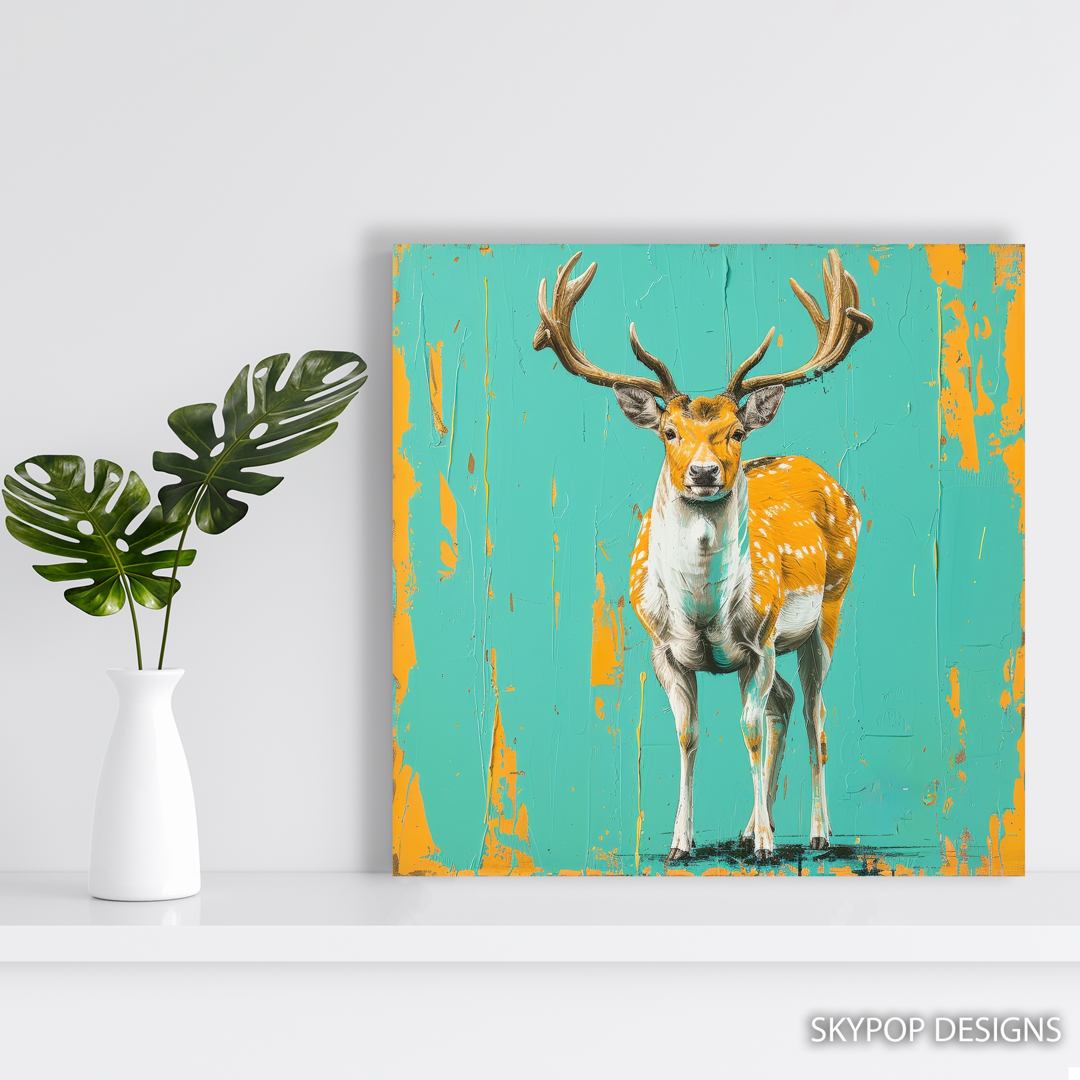 5.jpg Deer Art