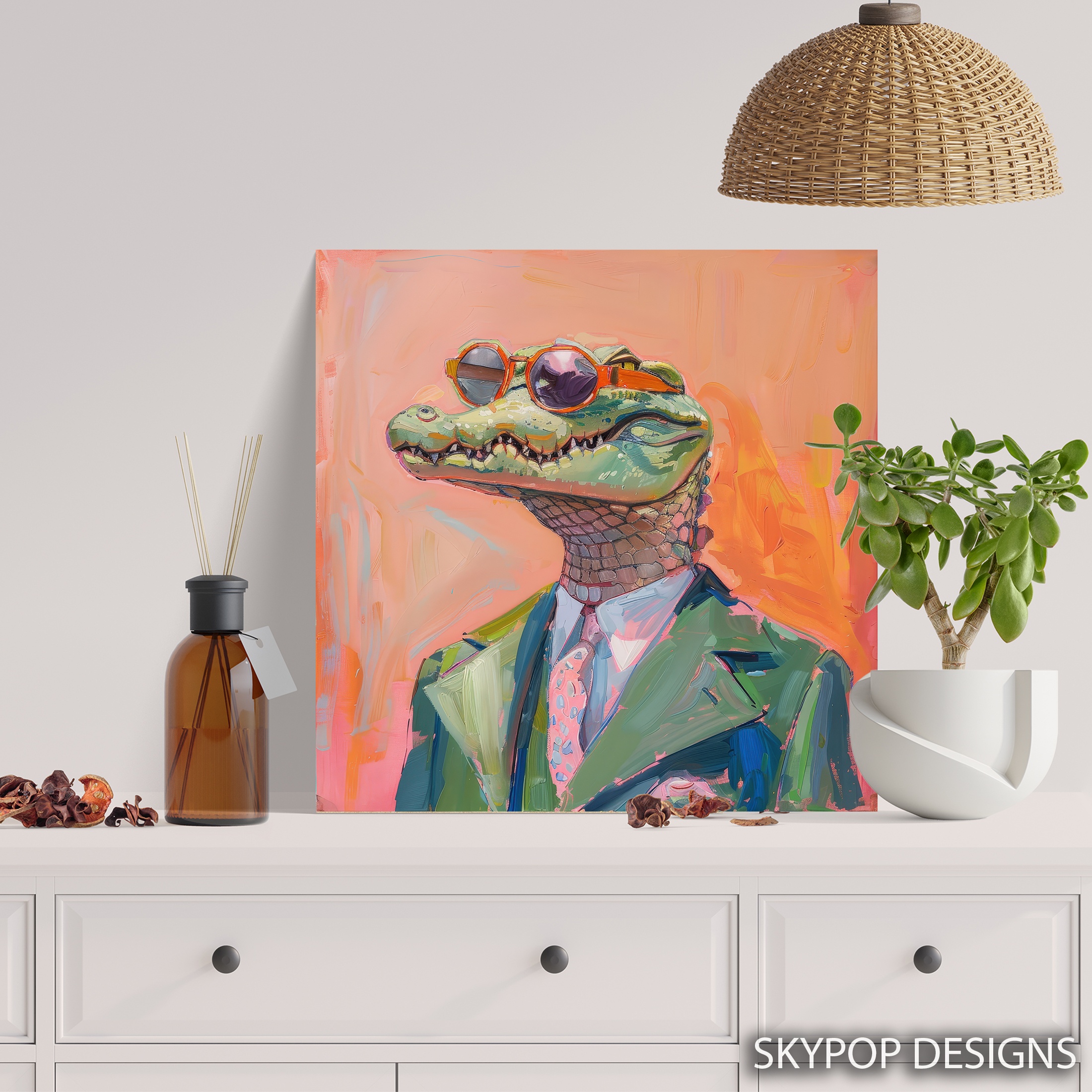 5.jpg Crocodile Art