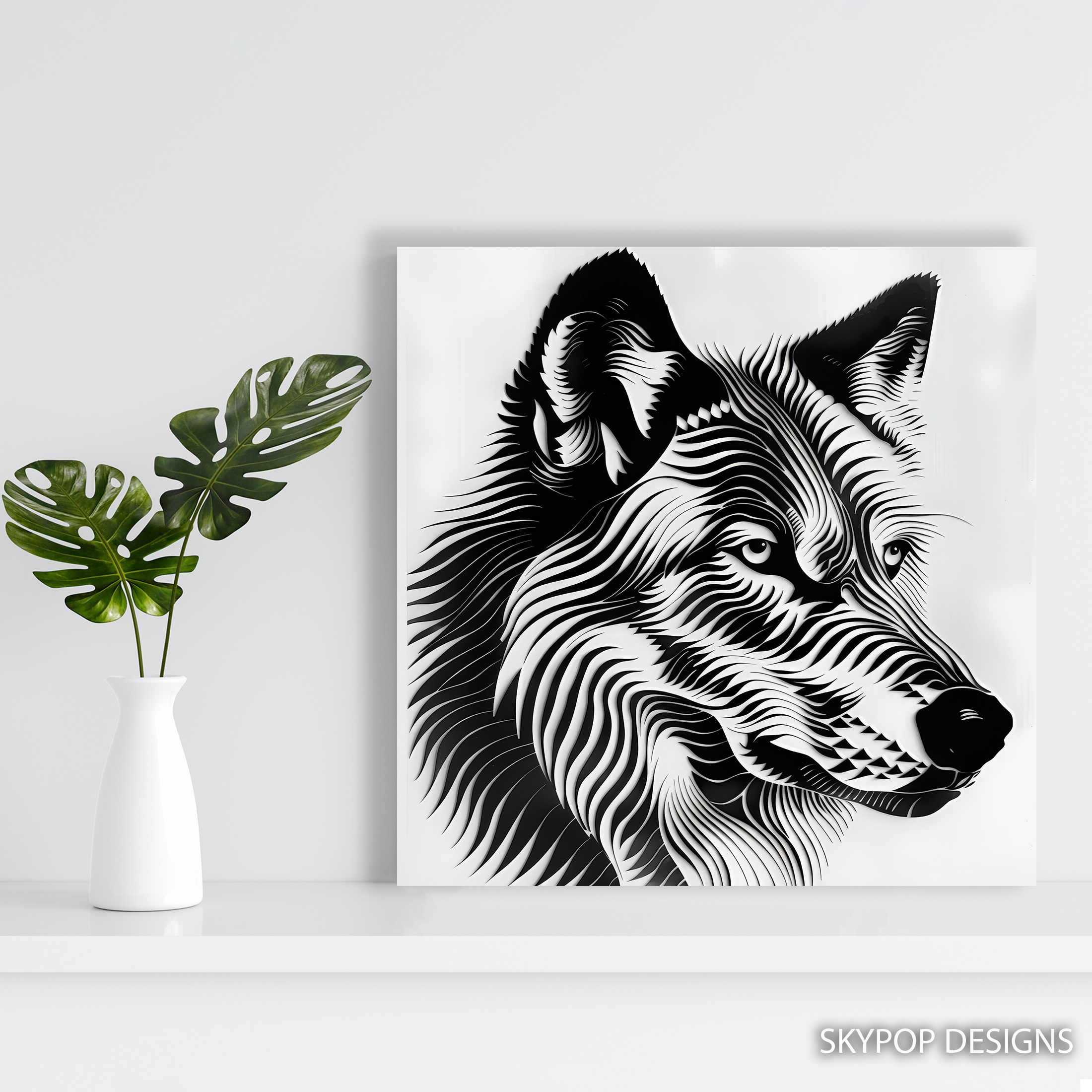 5.jpg Wolf Art