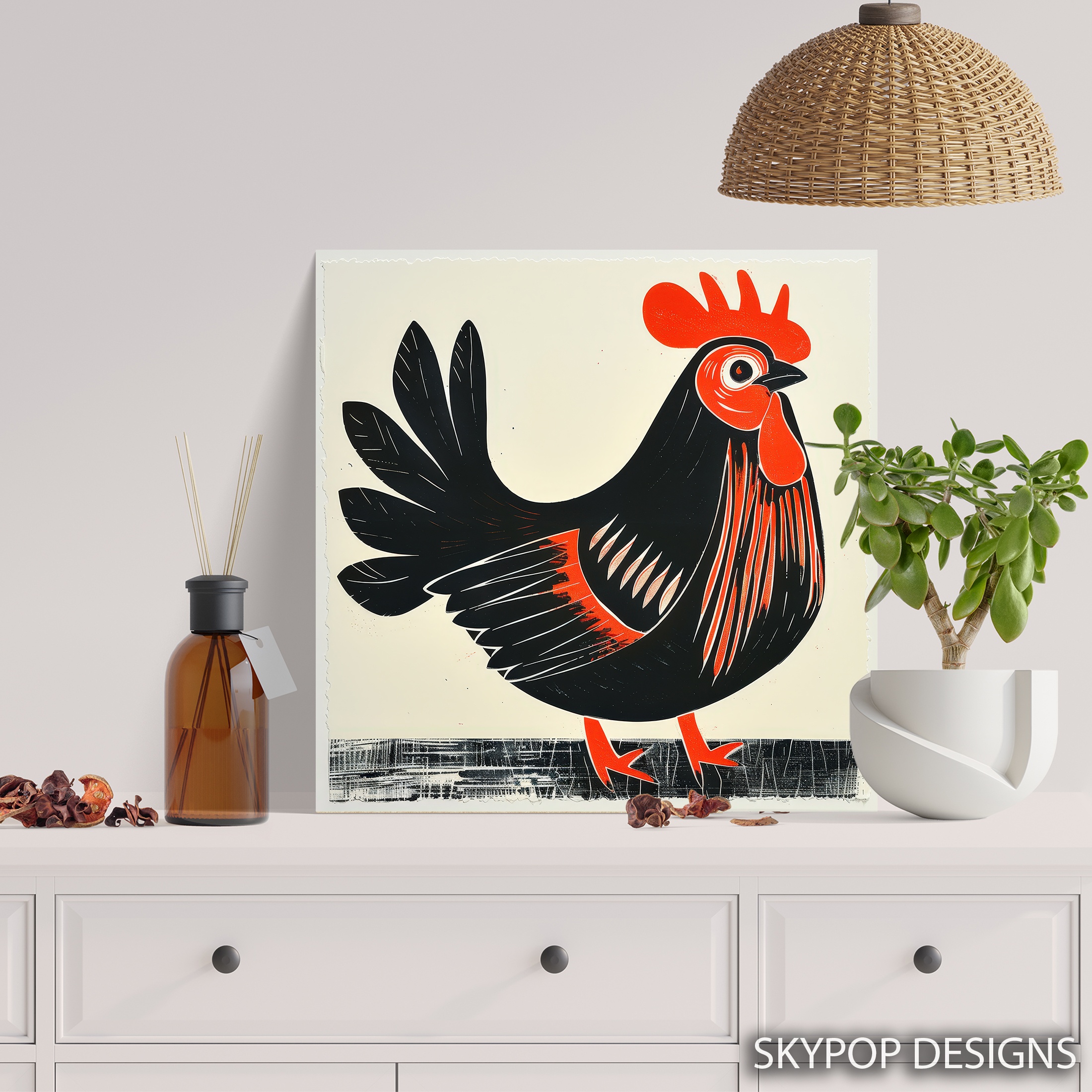 5.jpg Rooster Art