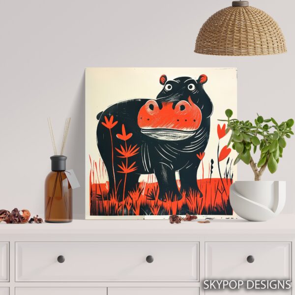 Hippopotamus Art