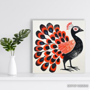 Peacock Art
