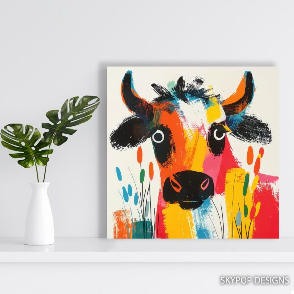 Highland Cow Art