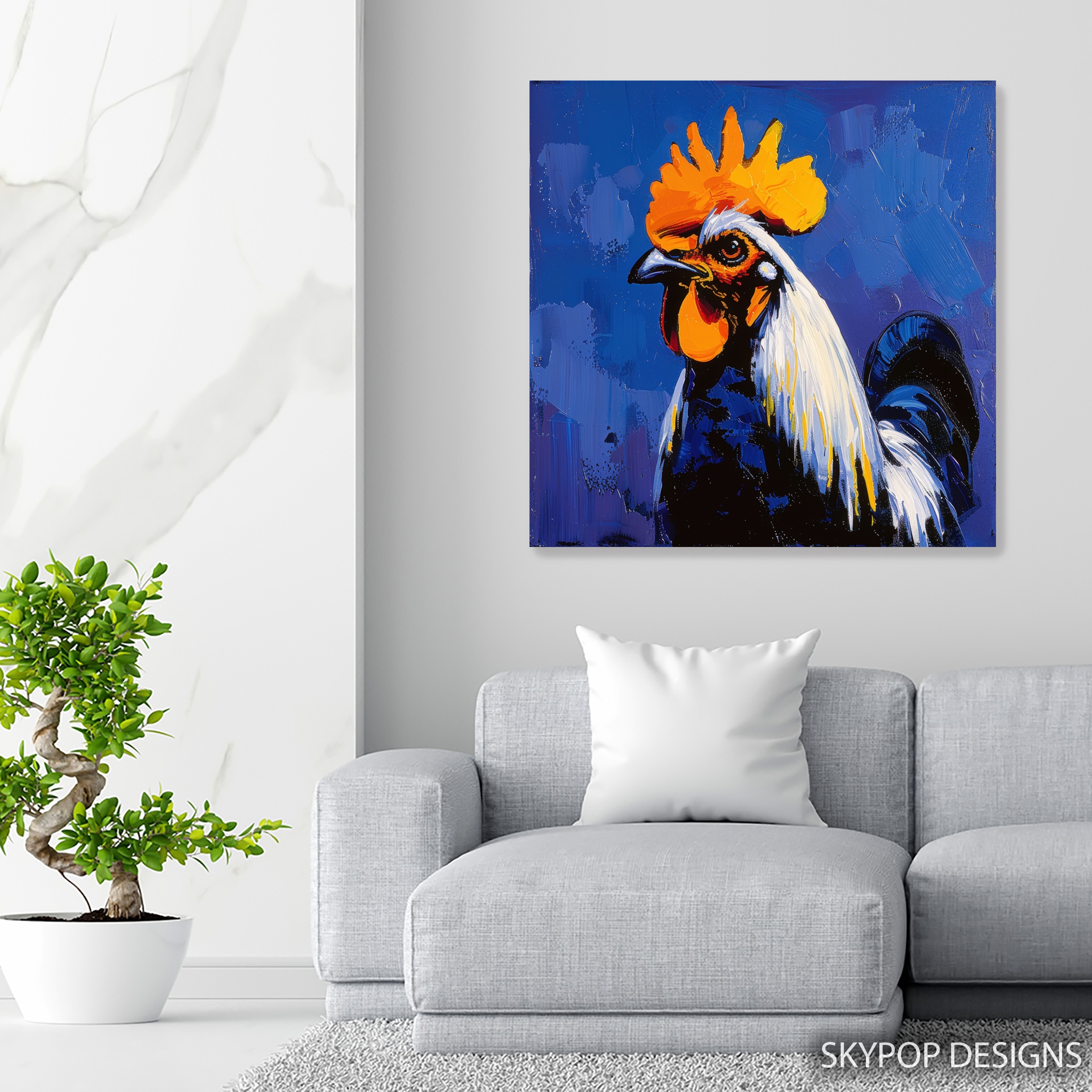 5.jpg Rooster Art