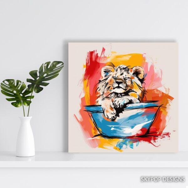 Lion Cub Art