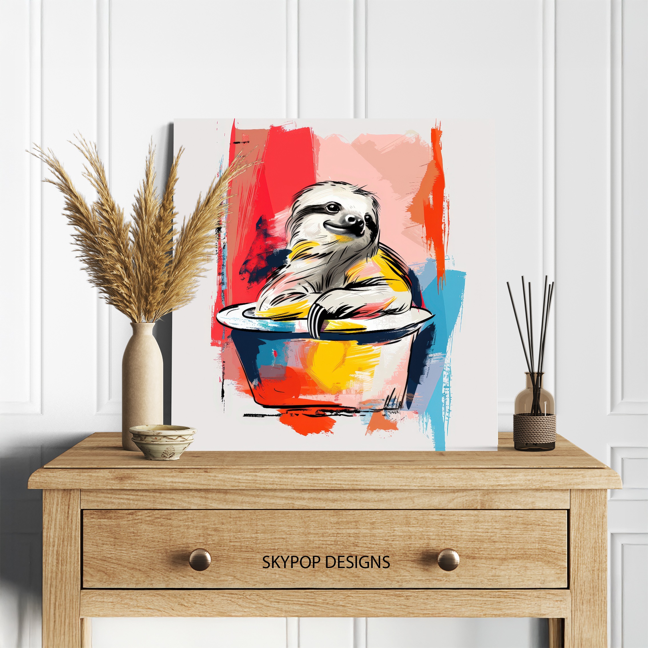 5.jpg Sloth Art