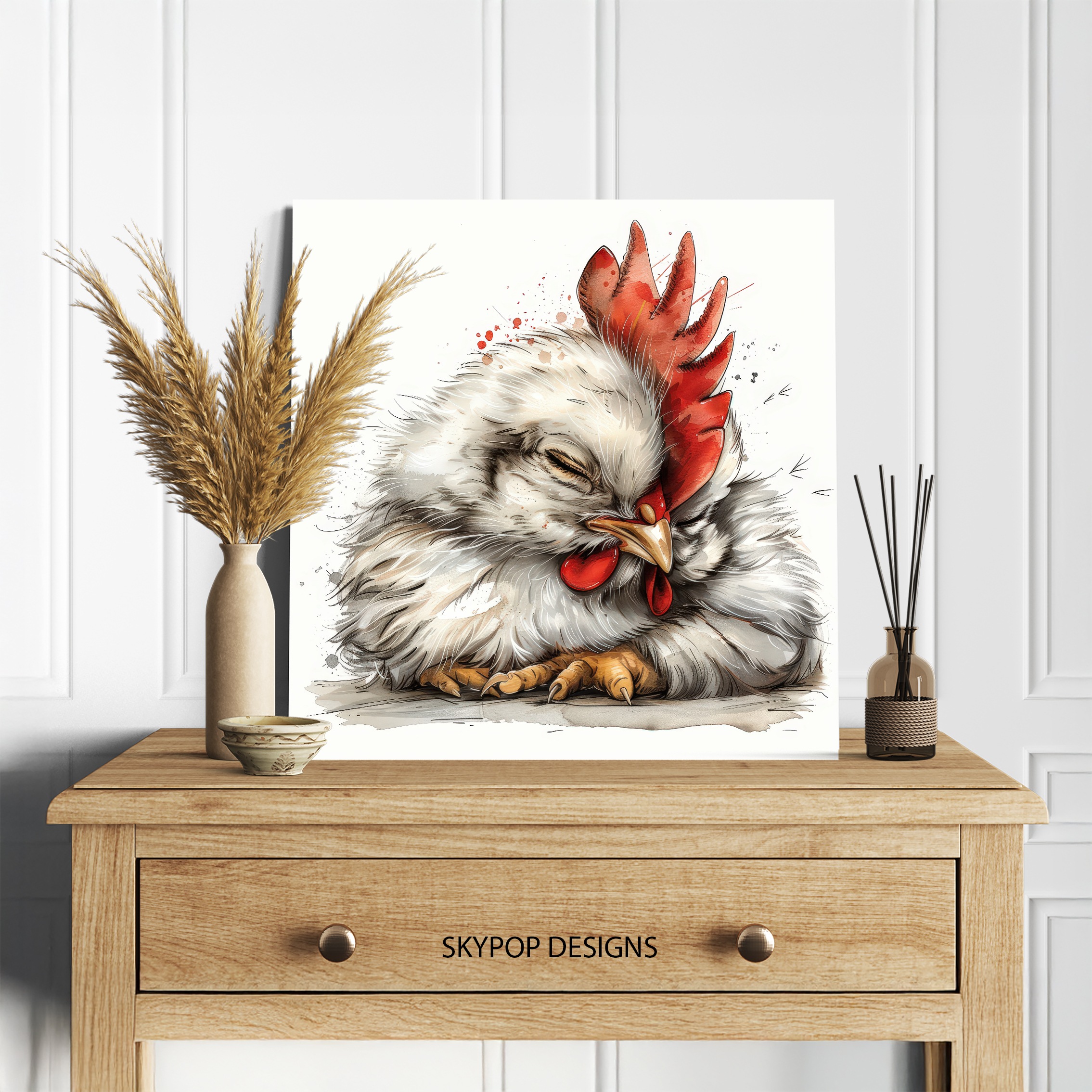 5.jpg Rooster Art