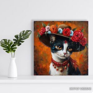 Fiesta Cat Art