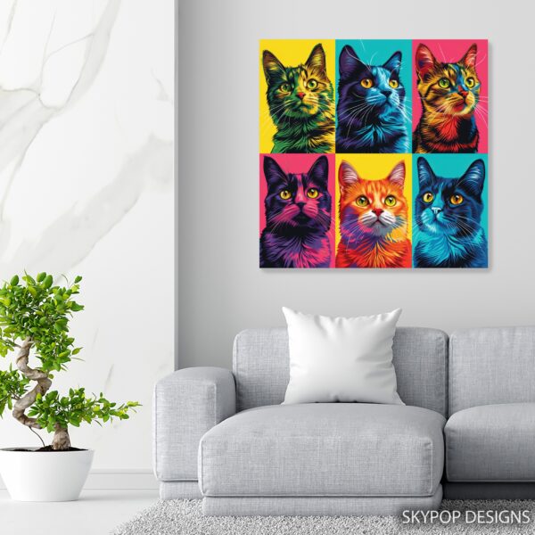 Cat Portraits Art