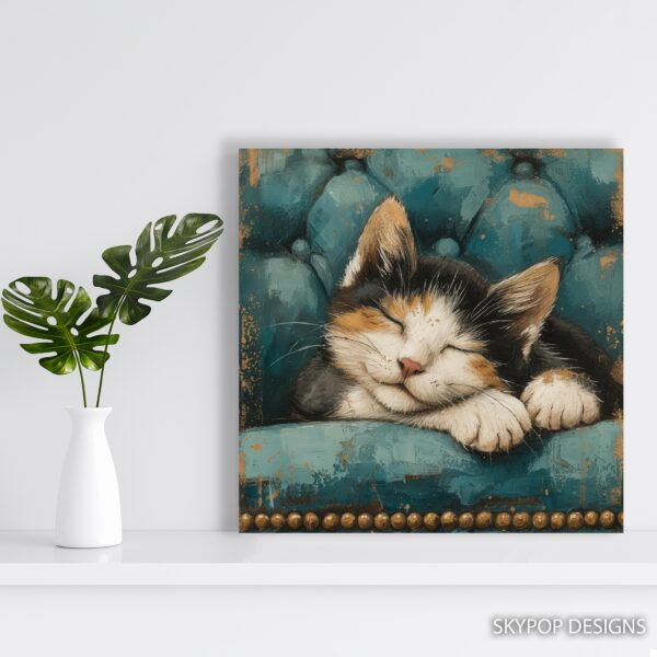 Calico Cat Art