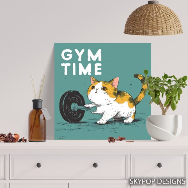 Cat Gym Art
