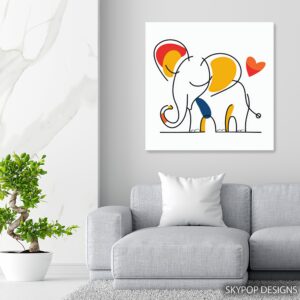 Elephant Heart Art