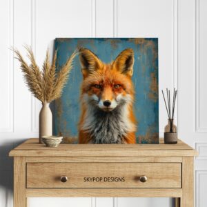 Fox Portrait Art